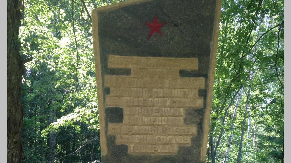 В Дубровском районе  Брянщины завершается ремонт памятника жертвам  немецко-фашистских оккупантов