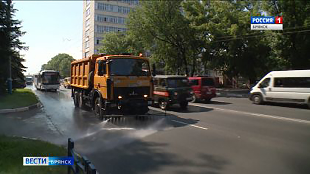 Брянск продолжают по летнему благоустраивать