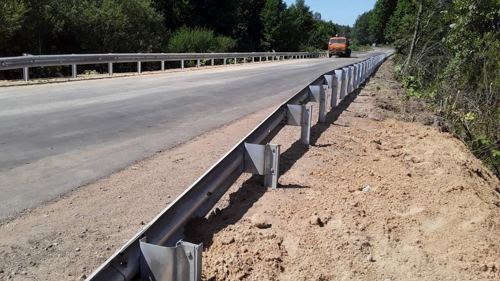 Капитальный ремонт региональной дороги прошел в Дубровском районе