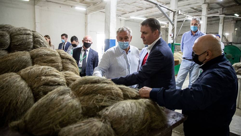 Поддержку государства брянский льнозавод получи