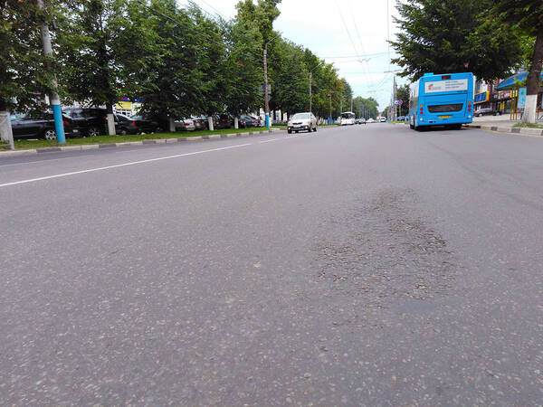 На ремонт дорог потратили 942 млн рублей потратили в Брянске в прошлом году