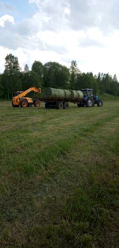 В Карачевском районе идет заготовка кормов