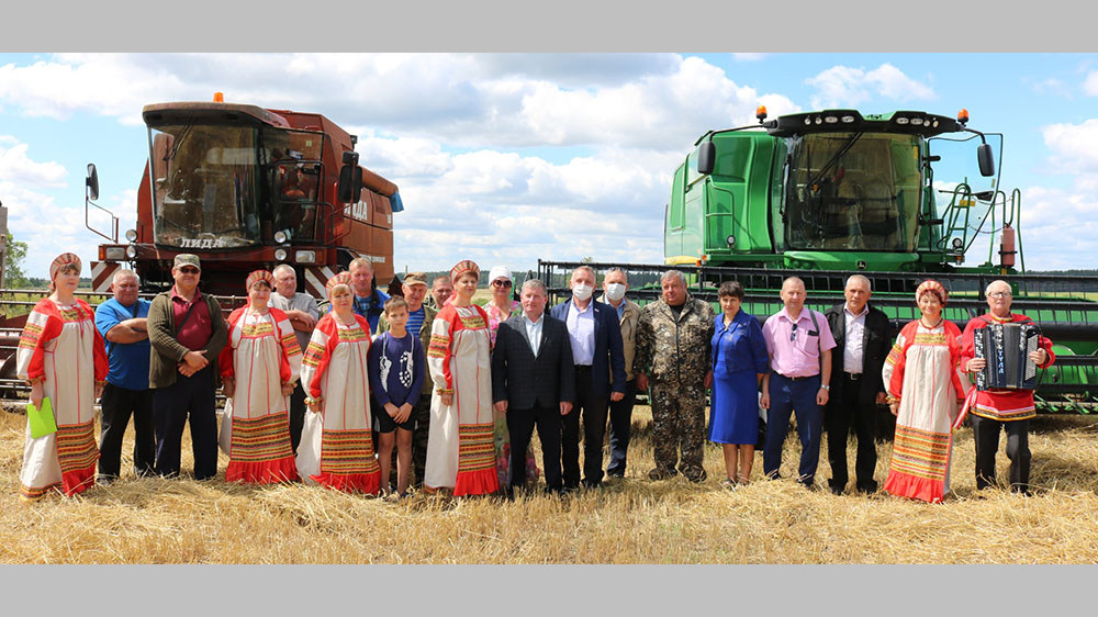 В Красногорском районе Брянщины  прошел Праздник первого снопа