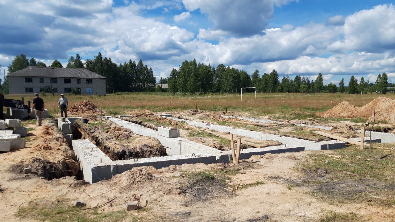 В  брянской деревне Старая Мармазовка  началось строительство нового ФАПа