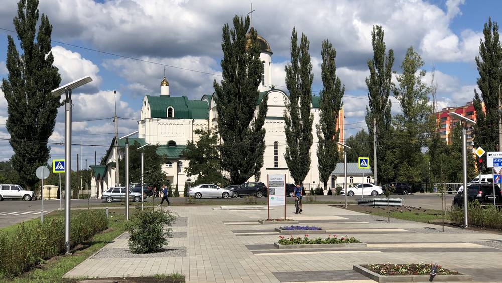 В Брянске почти достроили фонтан возле завода «Литий»