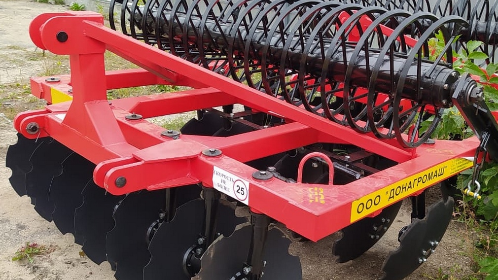 В брянскую Лесопожарную службу поступили дисковые бороны