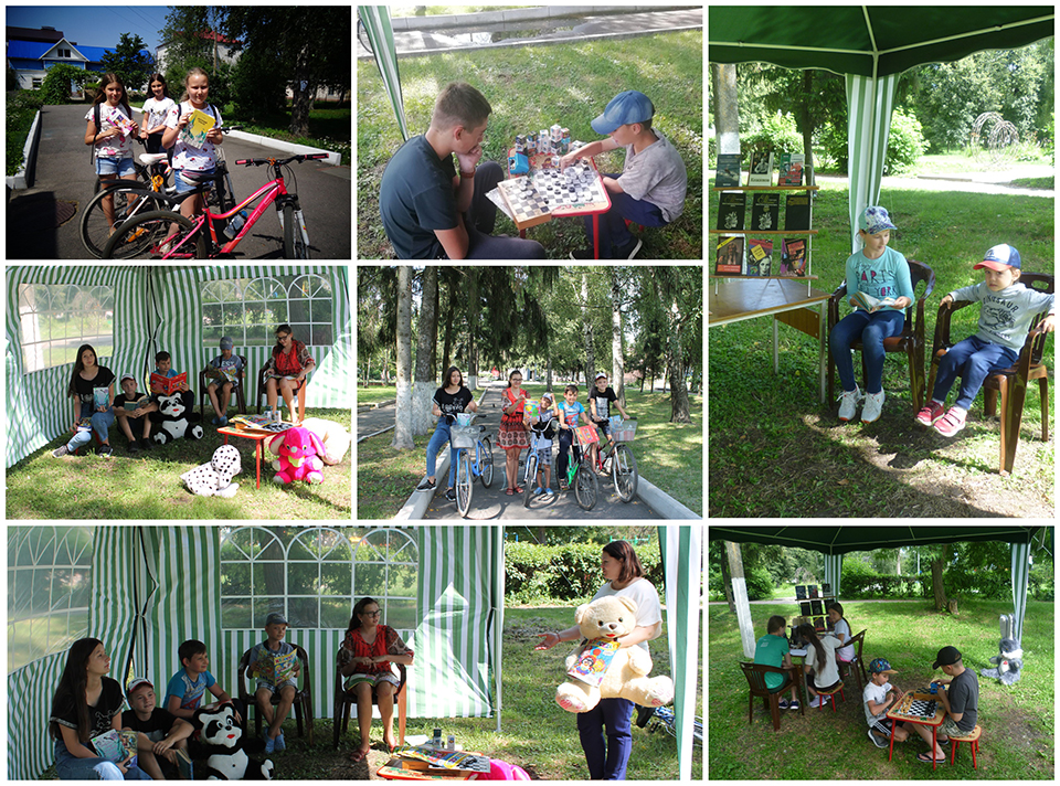 За книгой – на велосипеде