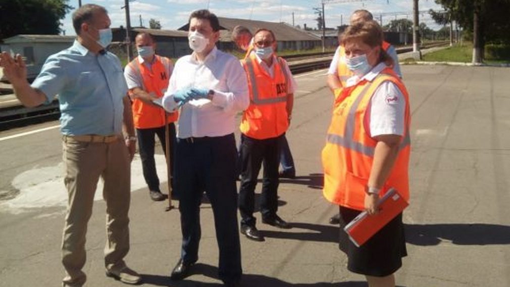 Заместитель начальника Московской железной дороги с рабочим визитом посетил брянское Сельцо