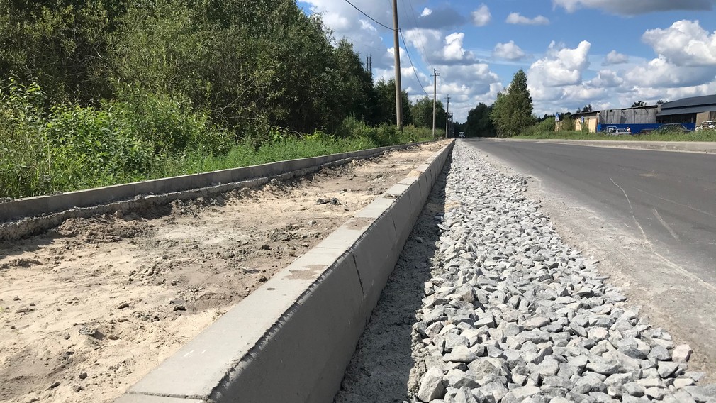 Ремонт ул. Шоссейной  в городе Брянске подходит к концу