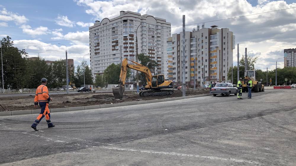 К завершению строительства кольца на Советской  приступили в Брянске