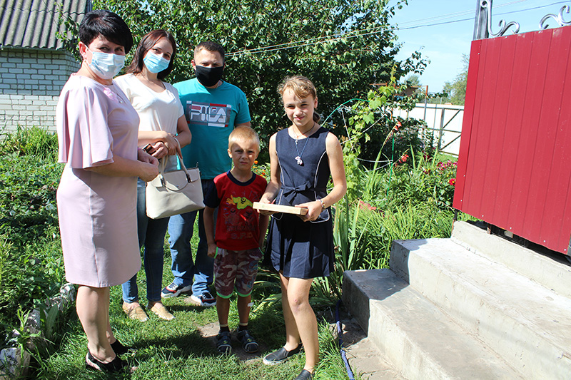 Акция «Собери ребенка в школу» в Карачевском районе
