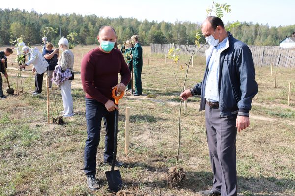 В брянском поселке заложили сквер в честь звезды русской эстрады Анастасии Вяльцевой