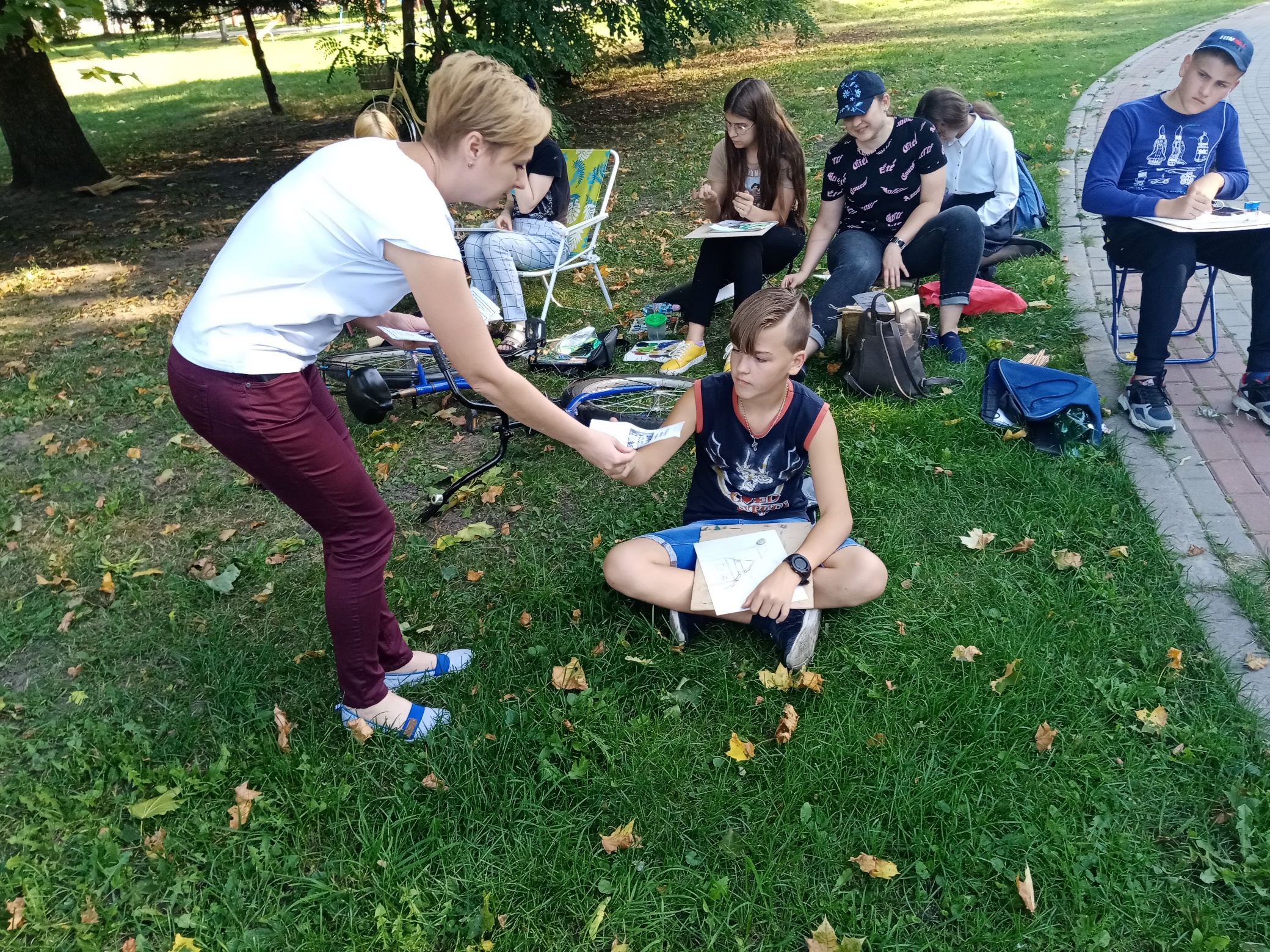 В Карачевской библиотеке прошла акция «Молодежь против террора»