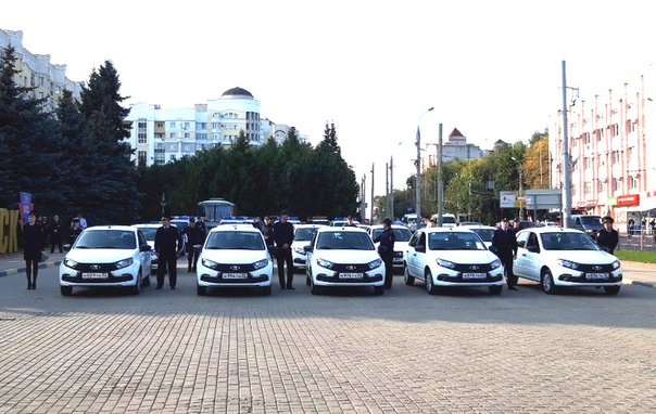 68 новых служебных машин передали брянской полиции