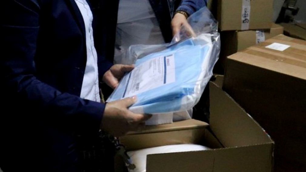 Волонтёры привезли в брянскую больницу №4 средства индивидуальной защиты