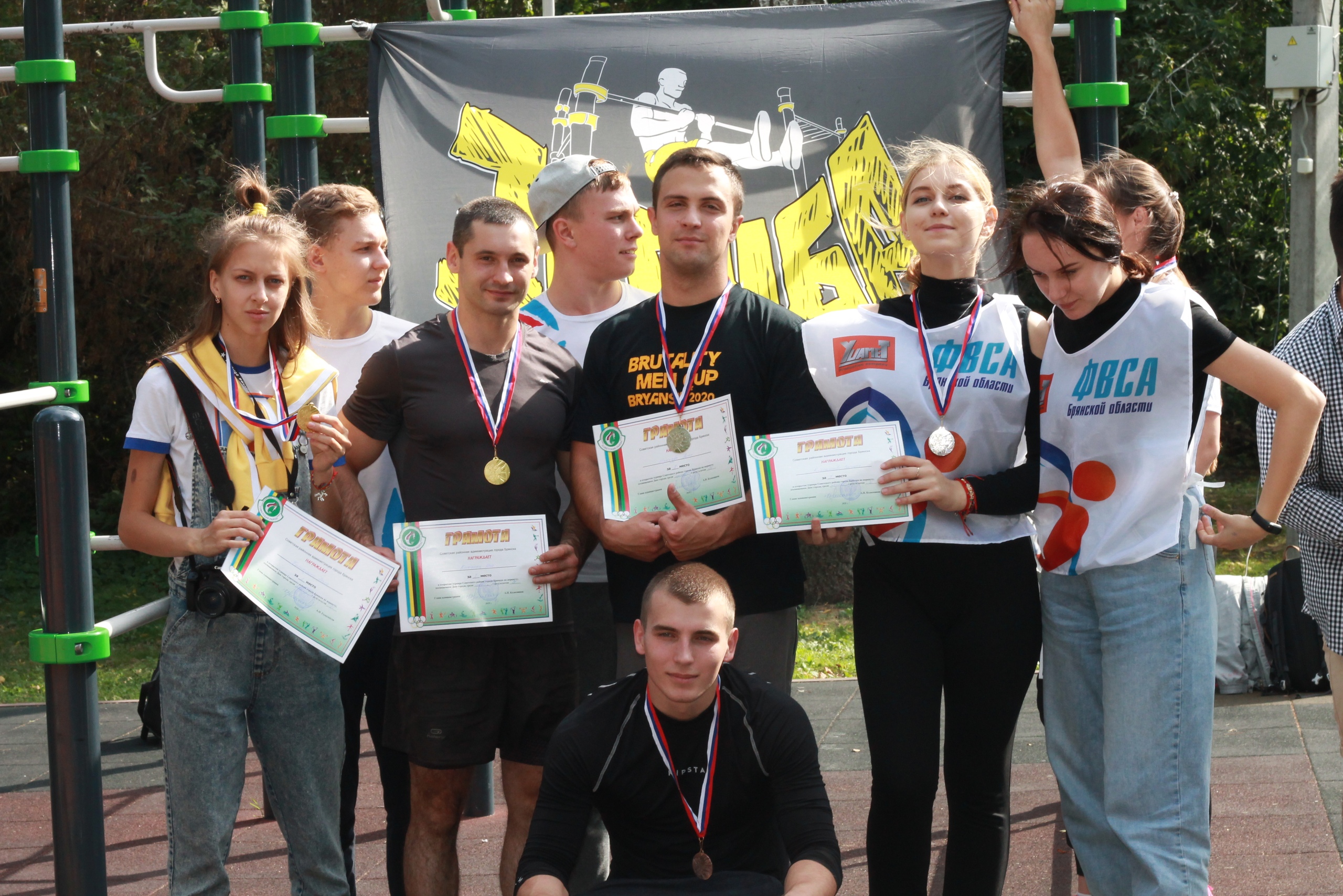 Турнир по воркауту состоялся в Брянске