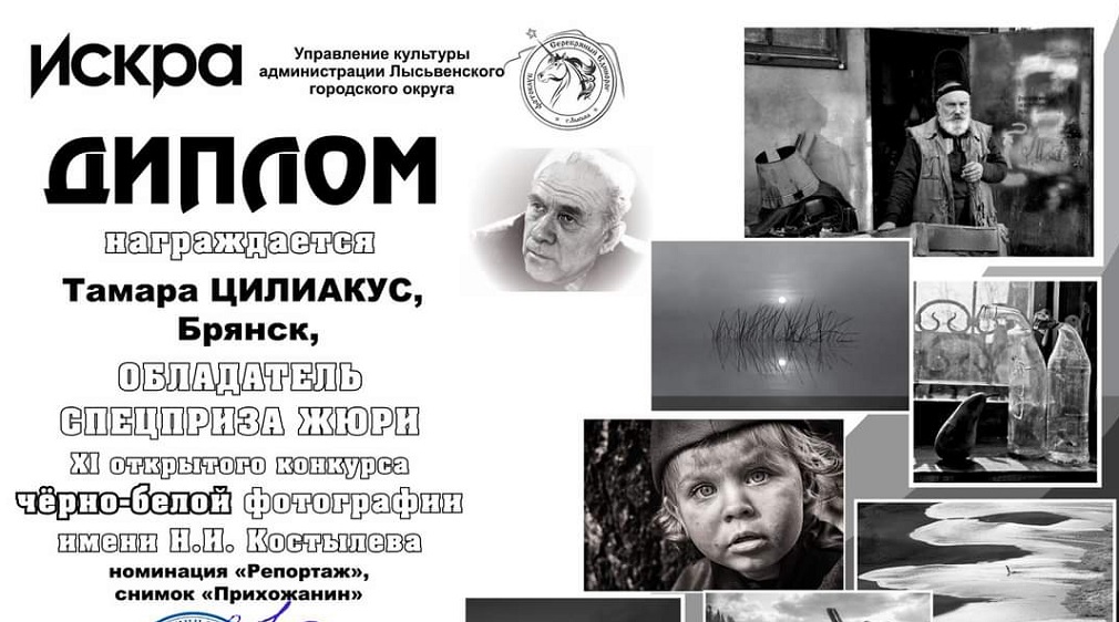 Брянский мастер Тамара Цилиакус удостоена спецприза фотоконкурса