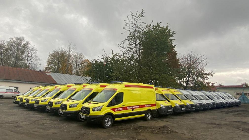 В Брянскую область поступило 32 автомобиля скорой помощи