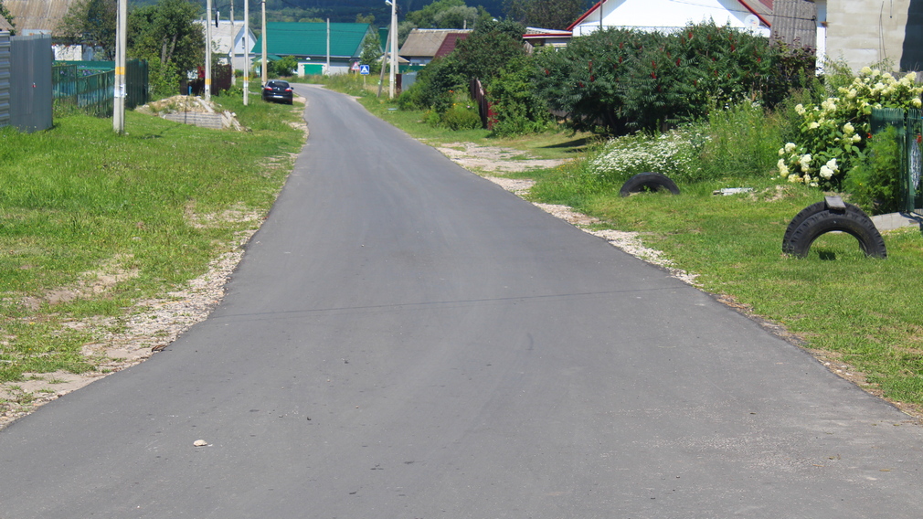 Новая дорога появилась в с. Отрадное Брянской области