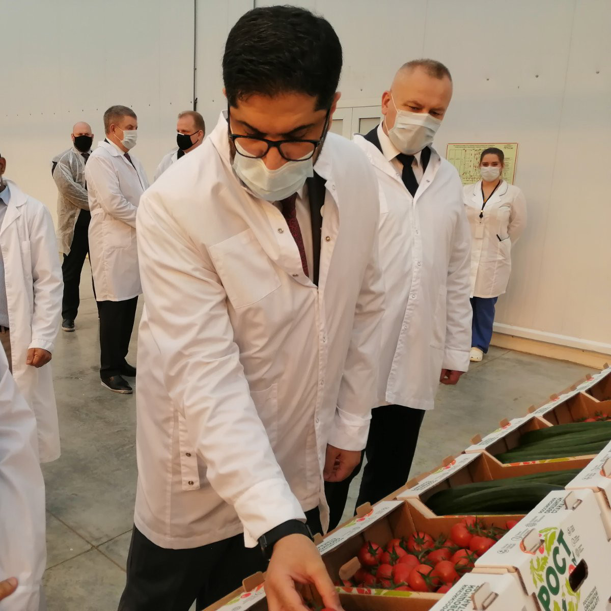 Посол Объединенных Арабских Эмиратов побывал на тепличном комбинате под Брянском