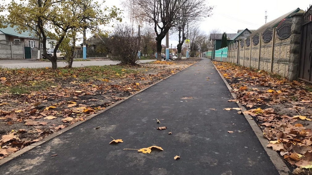 Брянцы благодарны за новые тротуары на Бежицкой улице