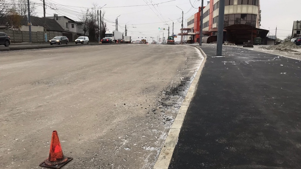 В Брянске продолжается строительство магистрали на Объездной