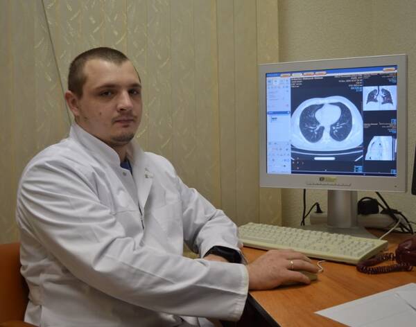 Врач-рентгенолог новозыбковской больницы делает более 100 КТ-исследований в сутки