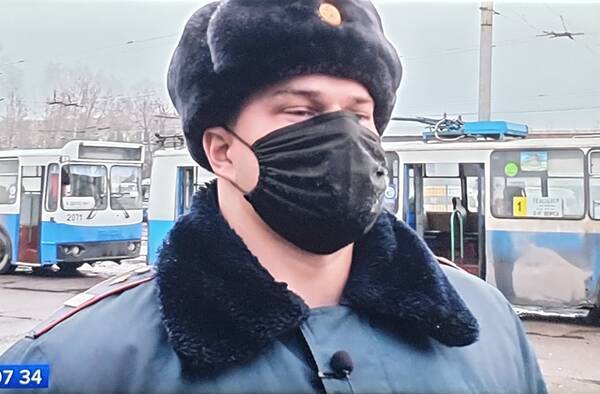 Дезинфекцию брянских троллейбусов от коронавируса показали на центральном телевидении