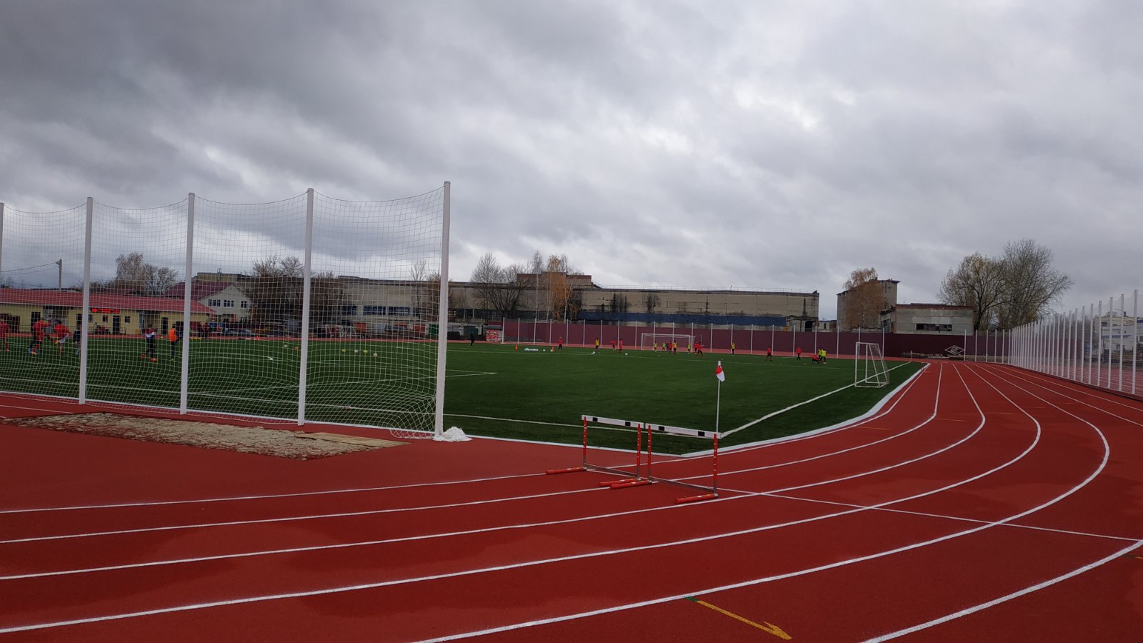 В Брянске капитально отремонтировали стадион «Спартак»