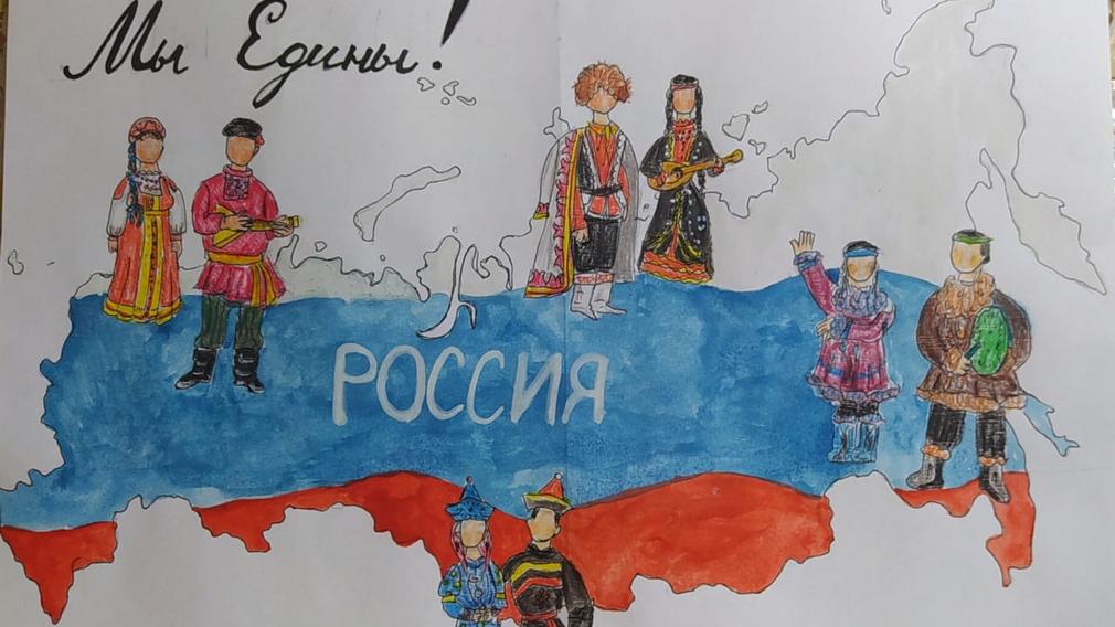 Во всероссийском конкурсе рисунков «Сильные, единые» участвуют брянские дети