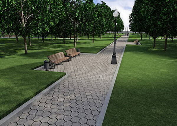 В Комаричах Брянской области  благоустроят сквер