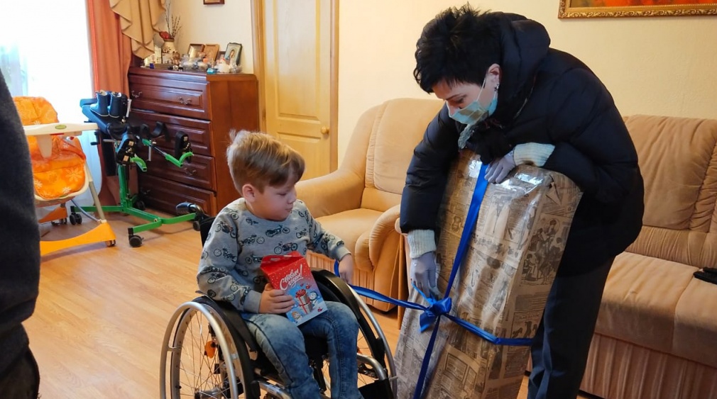 Валентина Миронова исполнила мечту ребенка из Клинцов