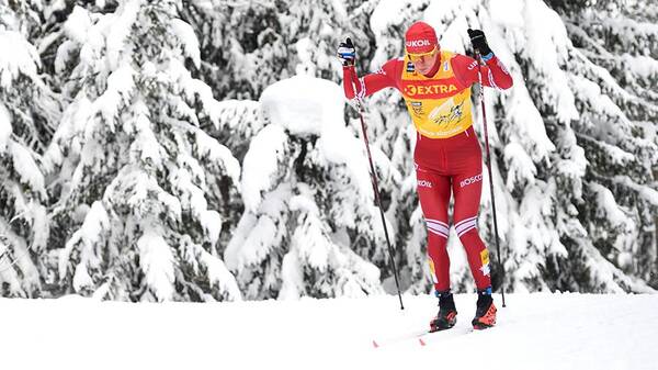 Четвёртую победу подряд одержал наш земляк Александр Большунов