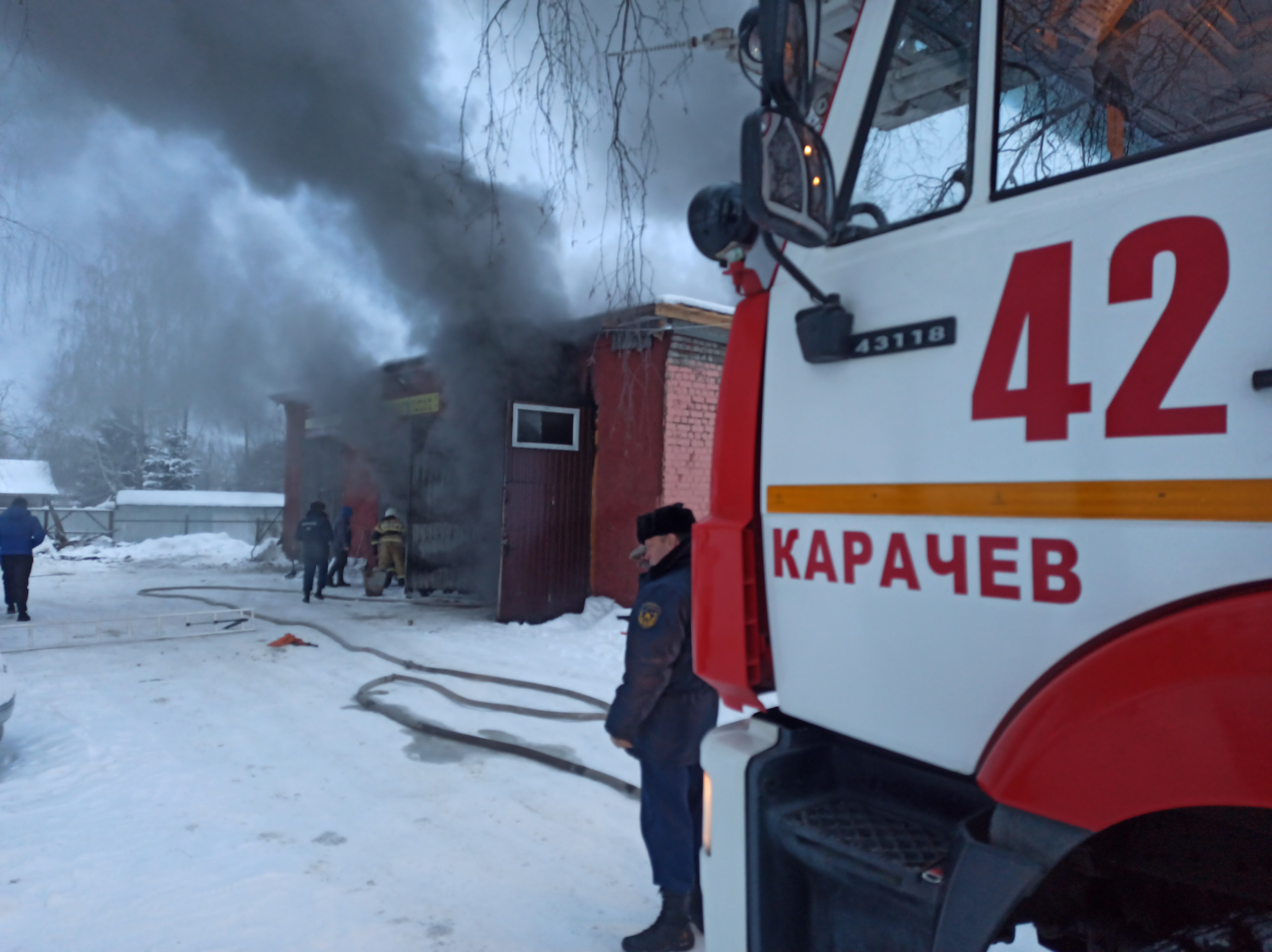 МЧС. Обстановка с пожарами в Брянской области