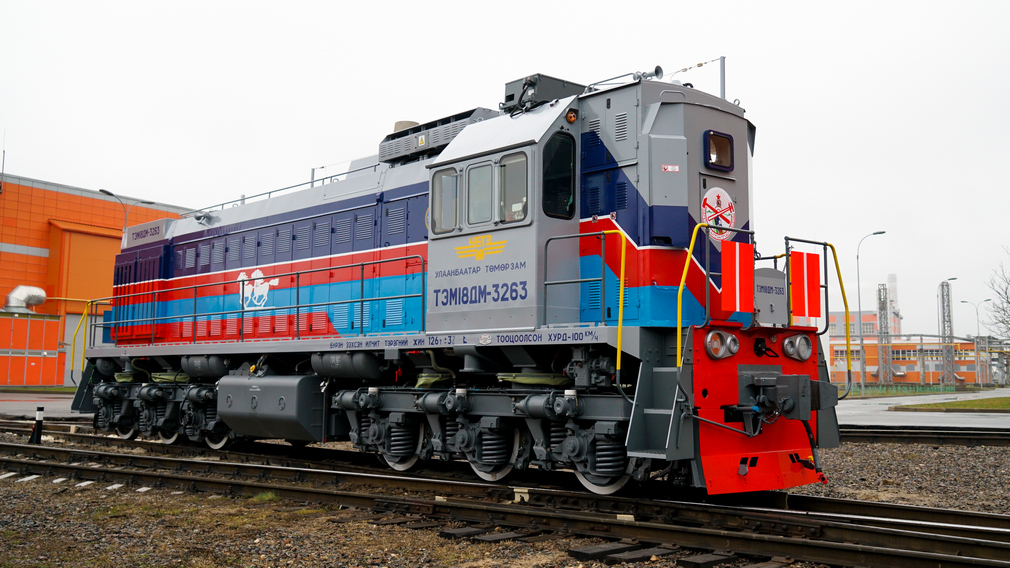 2 маневровых тепловоза Брянского машзавода отправились в Монголию