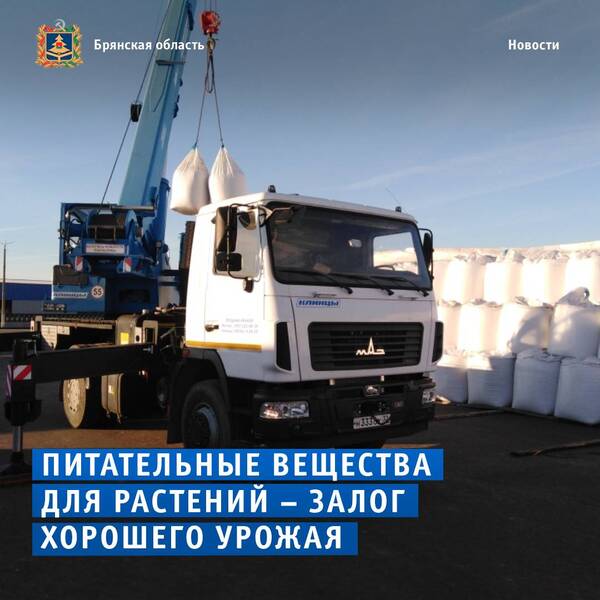 Брянские сельхозпроизводители все чаще используют современные удобрения на полях