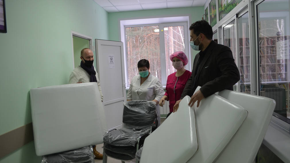 Климовский предприниматель оказал благотворительную помощь детскому отделению райбольницы