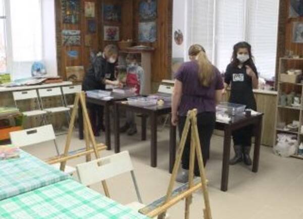 В брянском Погаре по программе «Развитие моногородов» открыли школу рисования