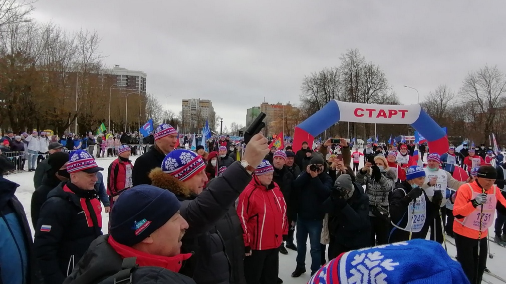 Старт «Лыжня России-2021» — дан!