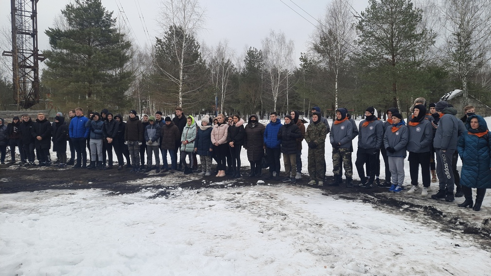 Брянские студенты участвуют в военно-спортивной игре «Камуфляж»