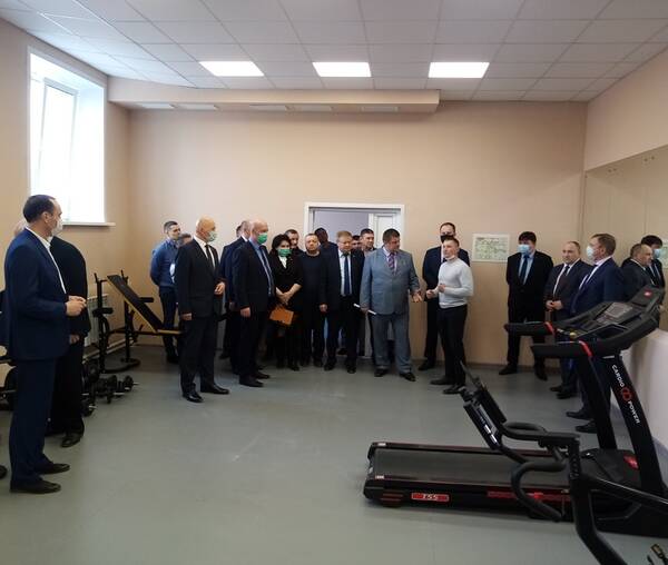 В брянской Жуковке новый спортцентр становится популярным