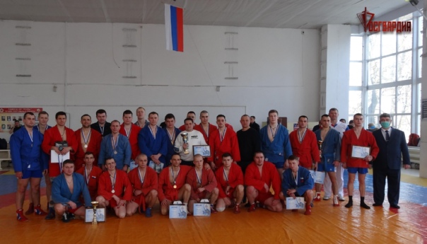 Росгвардейцы стали призерами чемпионата по самбо регионального общества «Динамо»