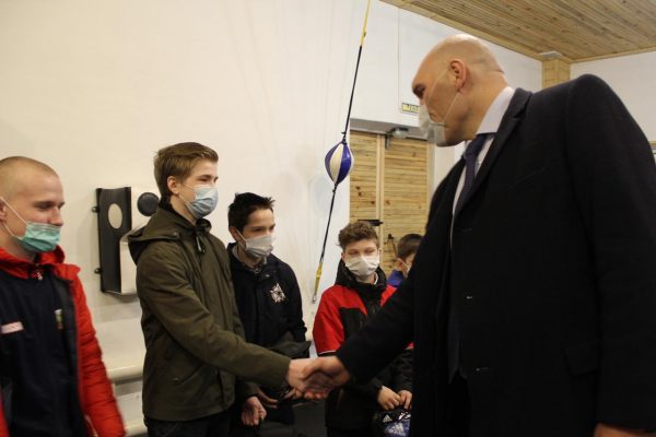 Николай Валуев с рабочим визитом побывал в Клетнянском районе