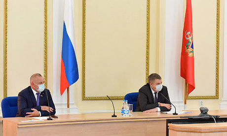 Глава региона Александр Богомаз призвал к вакцинации