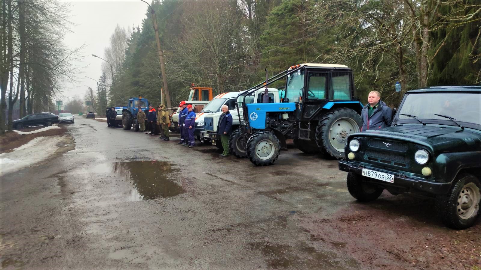 МЧС. Комплексная тренировка в Карачевском районе