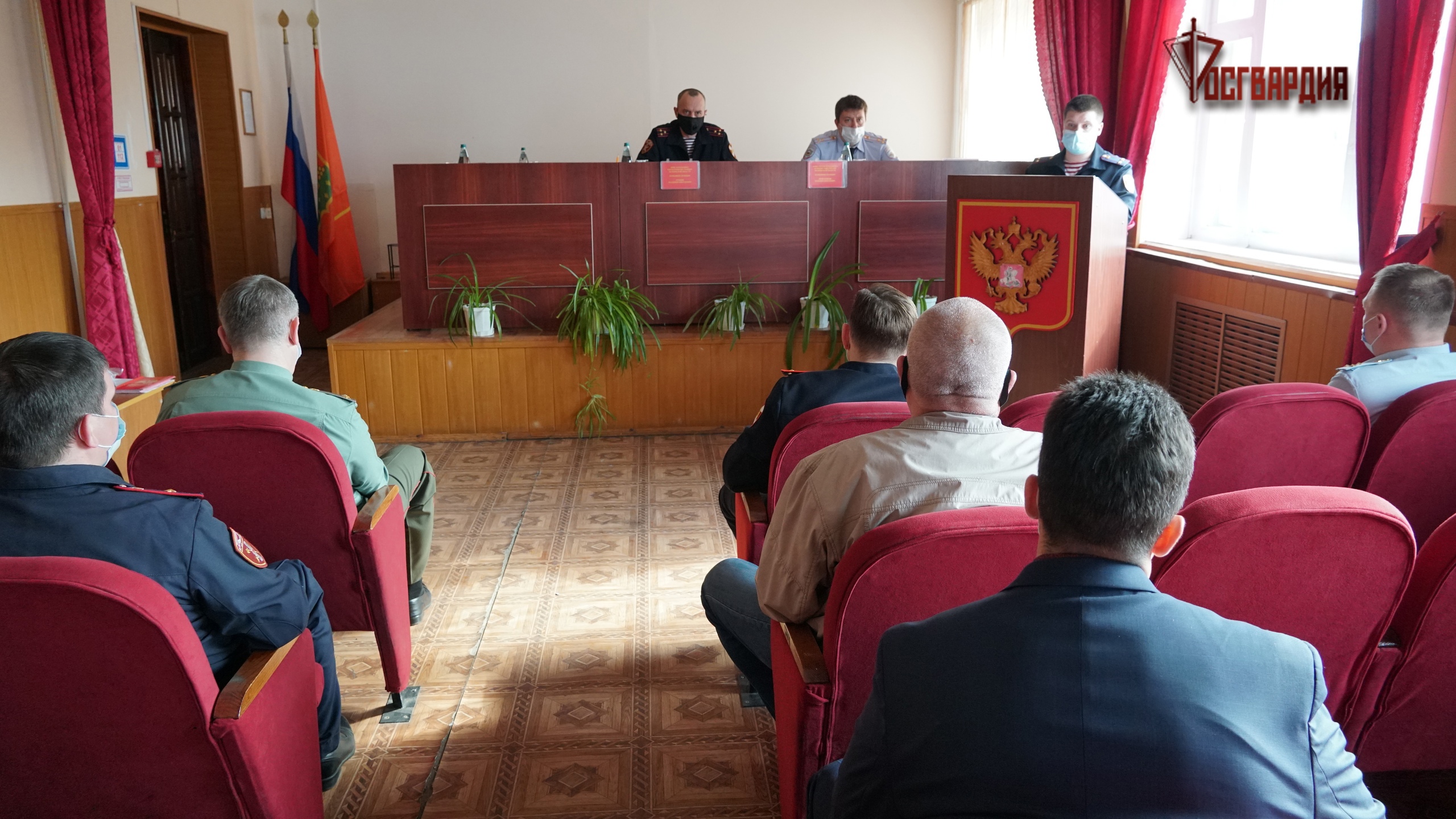 Координационный совет по взаимодействию с частными охранными организациями состоялся в Управлении Росгвардии по Брянской области