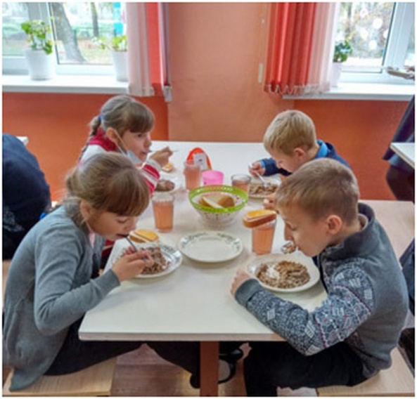 Ученики начальных классов Брянской области обеспечены горячим питанием