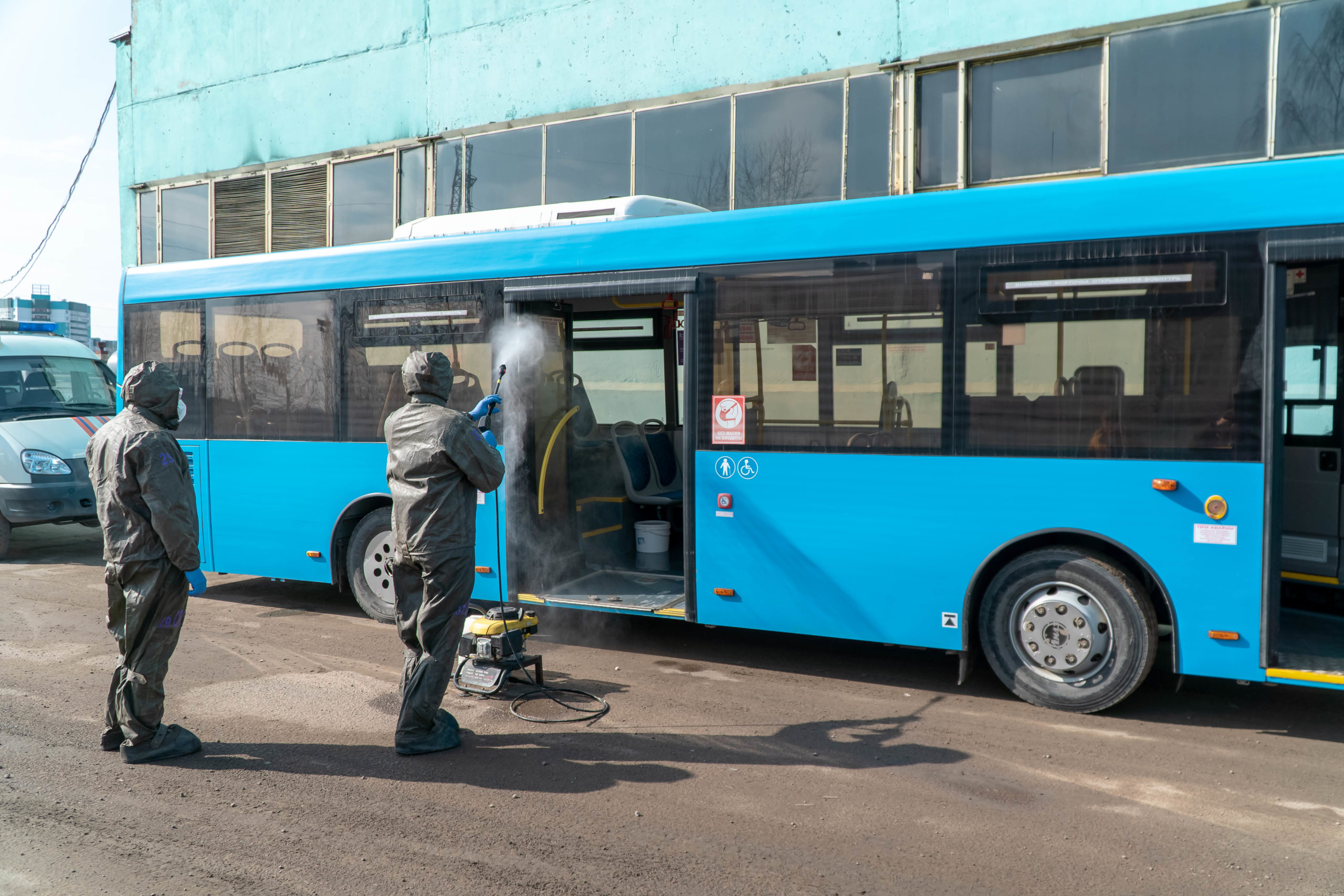 На Брянщине будет усилена санобработка общественного транспорта