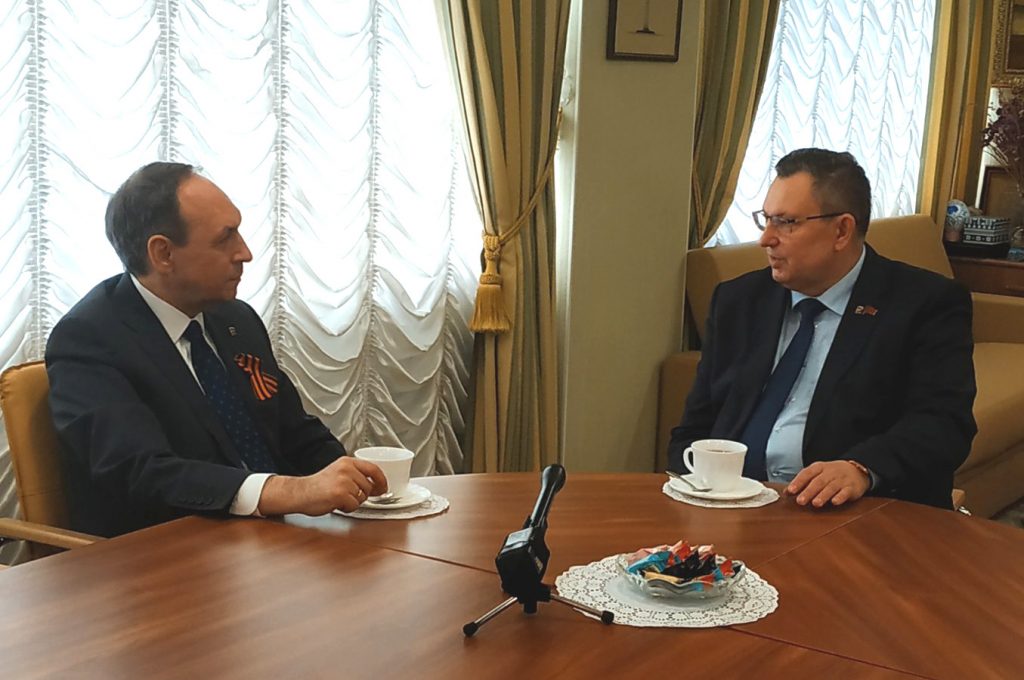 В Брянском госуниверситете с визитом побывал депутат Госдумы Вячеслав Никонов