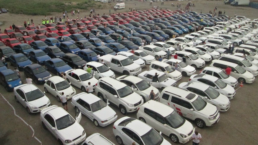 В честь 60-летия полета Ю.А. Гагарина в космос в  Брянске  автомобильный флэшмоб состоится